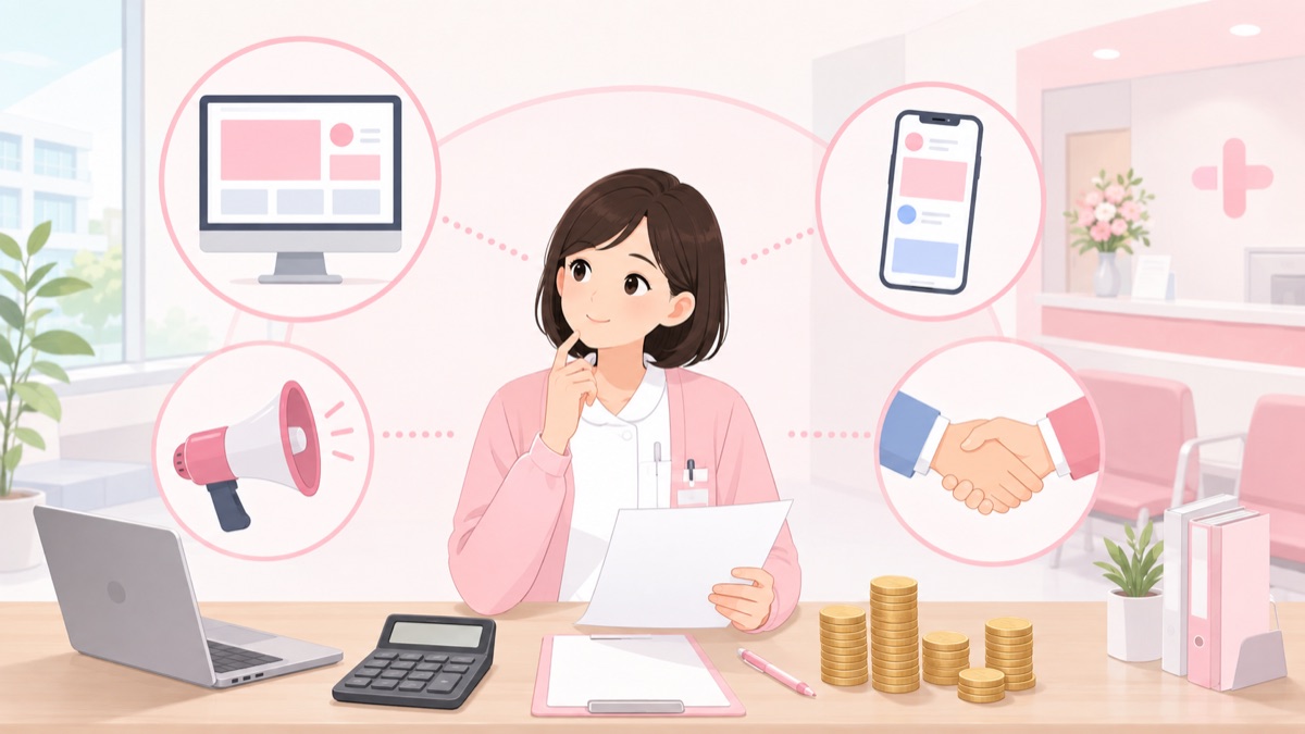 看護師採用の費用相場イメージ
